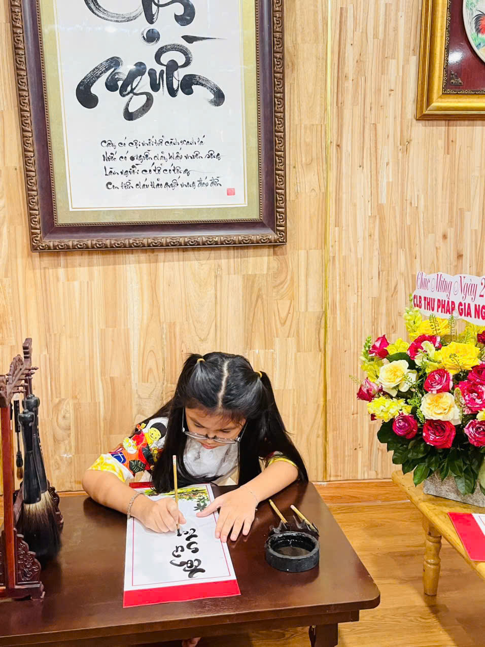 LỚP THƯ PH&Aacute;P THIẾU NHI &ndash; TRẢI NGHIỆM L&Agrave;M THẦY ĐỒ NH&Iacute; | Thư Ph&aacute;p Gia Nguyễn