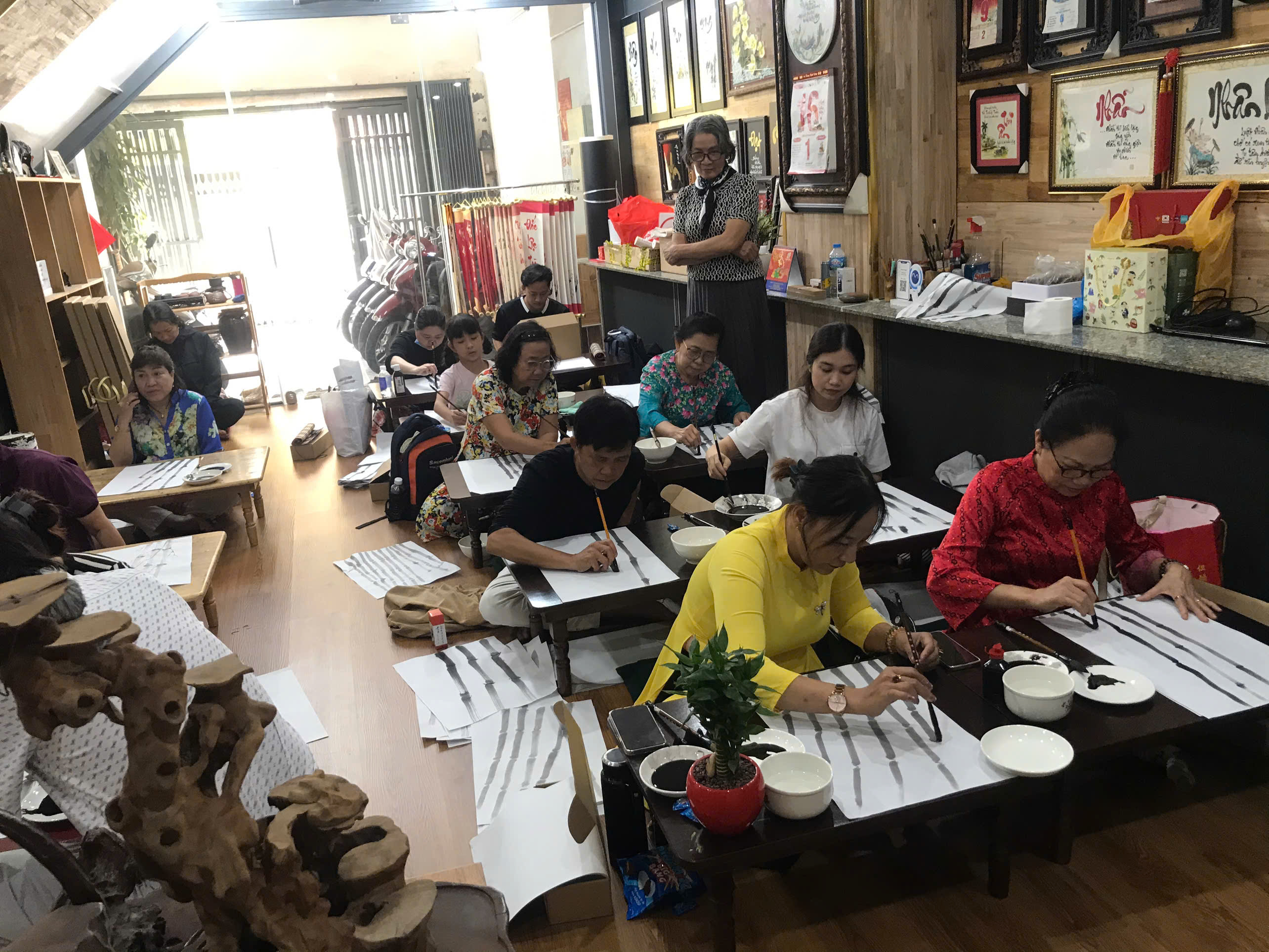 CÂU HỎI PHỔ BIẾN VỀ LỚP HỌC VẼ TRANH THỦY MẶC 